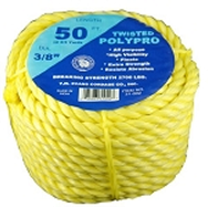 Hollow Braid Polypropylene Rope (5/8" x 100 ft)