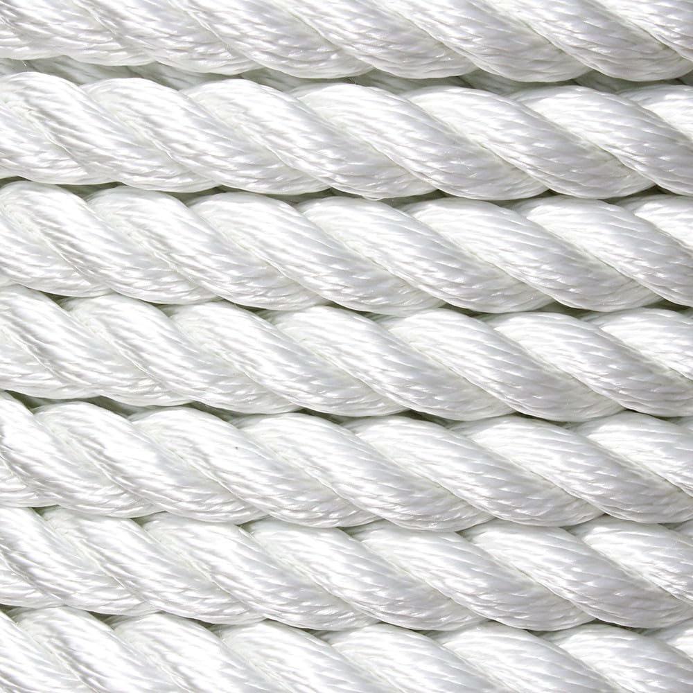 Rope King TN-1126600 Twisted Nylon Rope 1-1/2" x 600'