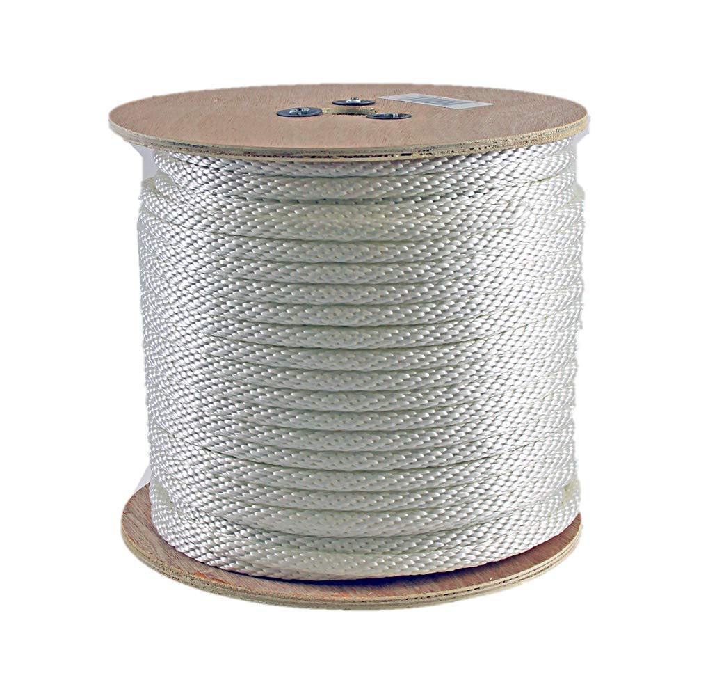 Rope King SBN-12300 Solid Braided Nylon Rope 1/2" x 300'