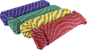 Rope King DBP-38100 Diamond Braided Poly Rope 3/8 inch x 100 feet