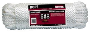 Rope King SBP-716100 Solid Braided Poly 7/16 x 100'