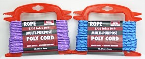 Rope King MPP-53250 Multi-Purpose Poly Cord 5/32' x 50'