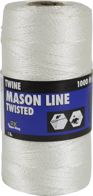 Rope King MT-1000 Mason Twine Braided Polyester 1,000'