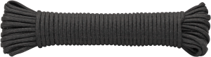 Rope King Nylon Paracord, Black, 1/8" x 50'