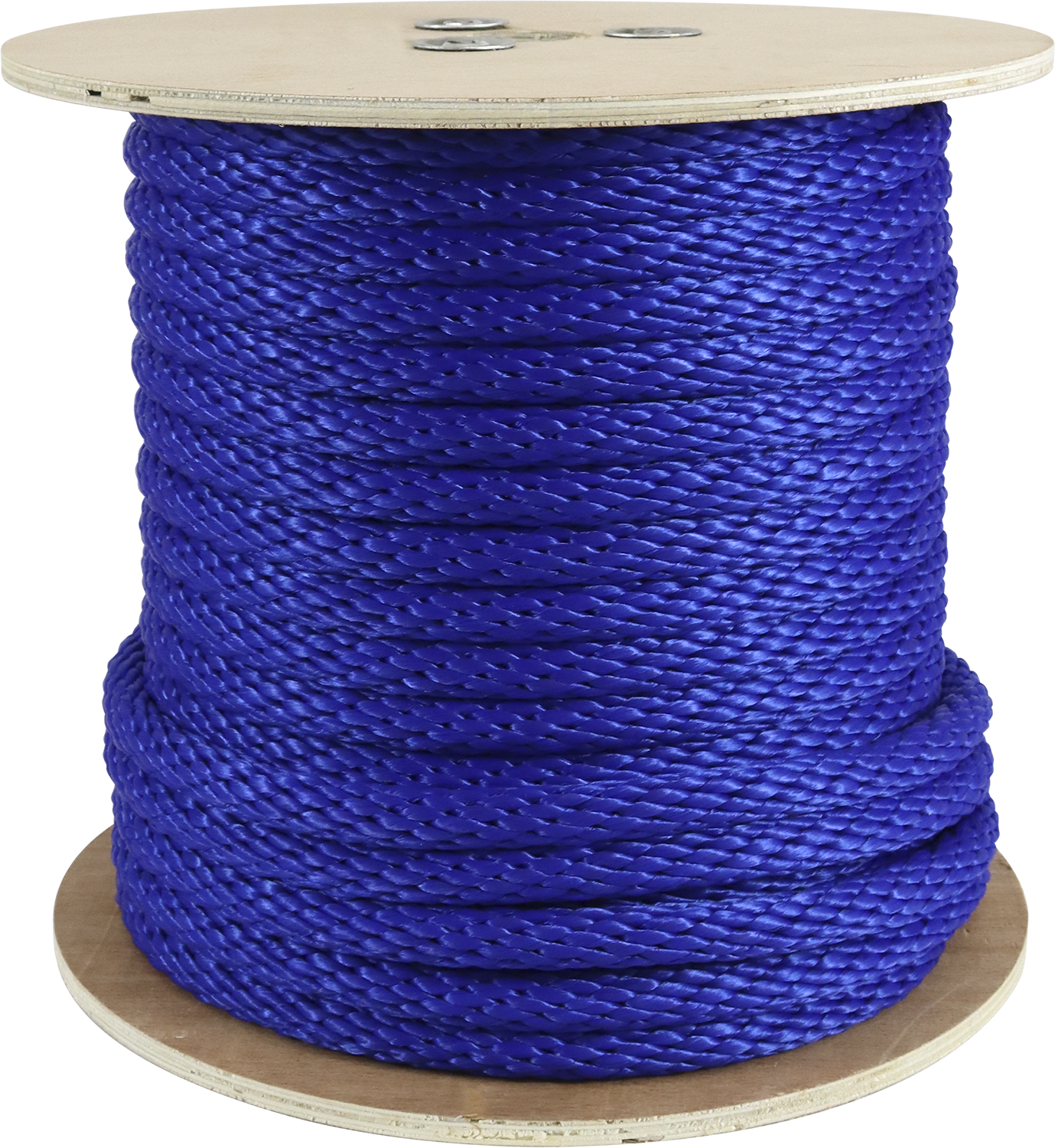 Rope King SBP-58140BW Solid Braided Poly Rope - Black /White - 5/8" x 140'