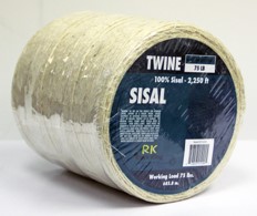 Rope King ST-300 Sisal Twine, Natural, 250'