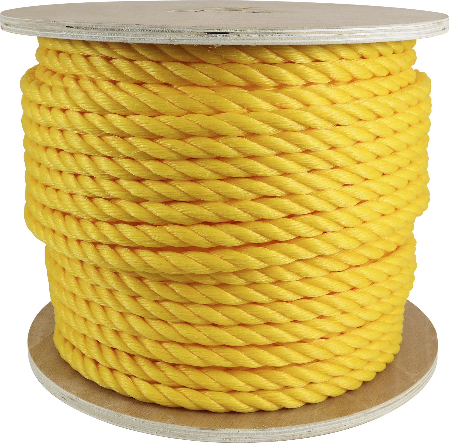 Rope King TP-34200Y Twisted Poly Rope - Yellow - 3/4" x 200'