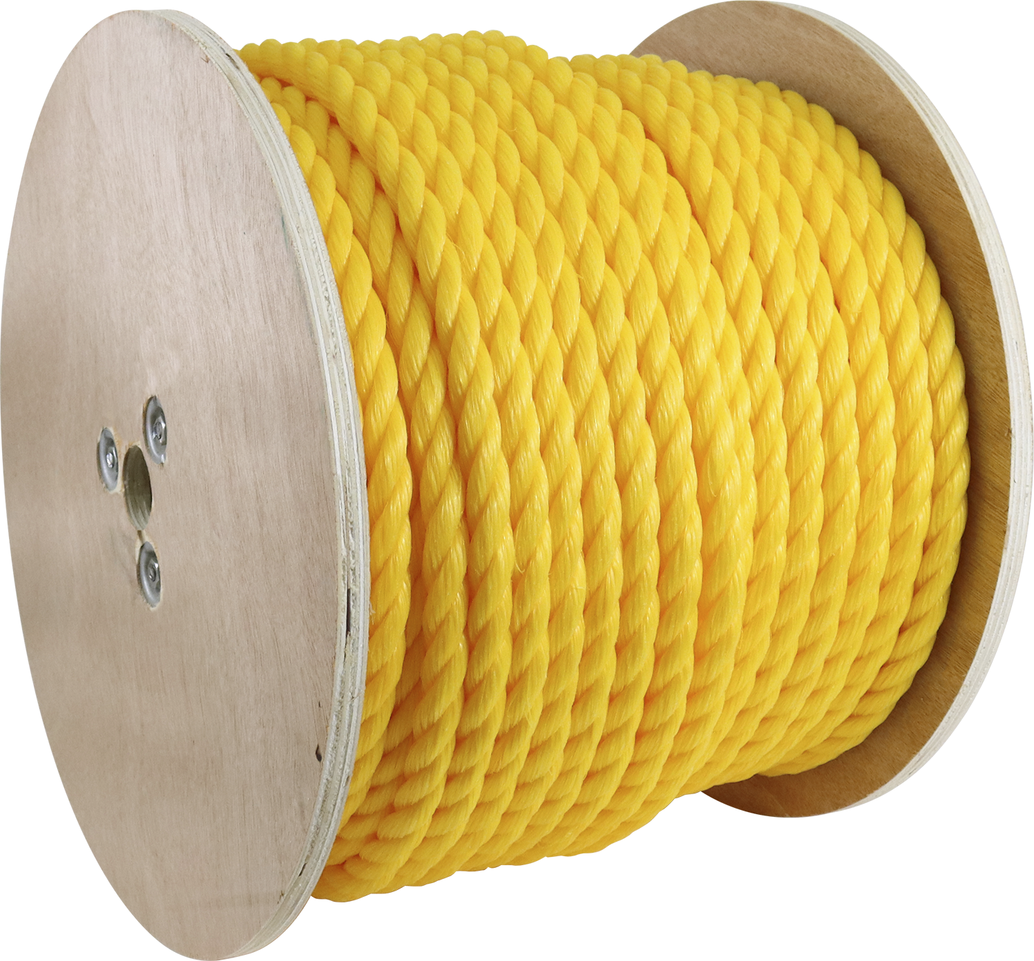 Rope King TP-58300Y Twisted Poly Rope - Yellow - 5/8" x 300' - Image 2